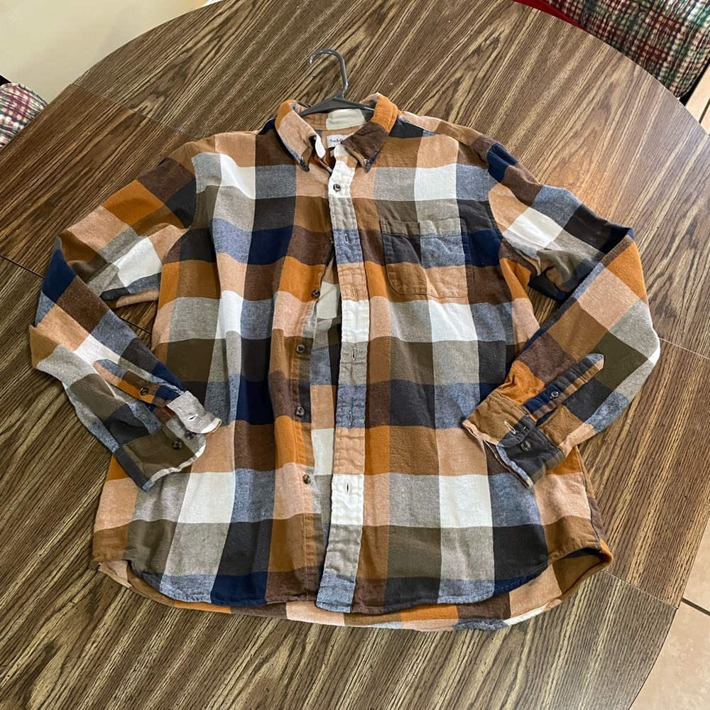 Saddlebred Ling Sleeve Plaid Button Down Shirt